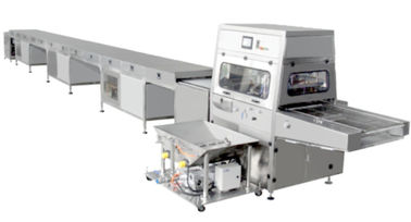 PD600 Complete Chocolate Enrobing Machine Line Complete Chocolate Coating Processing Line Machinery Equipment 250KG/H